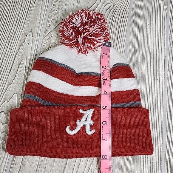 Top of The World Alabama Knit Hat with Pom Roll Tide Beanie - Picture 3 of 6